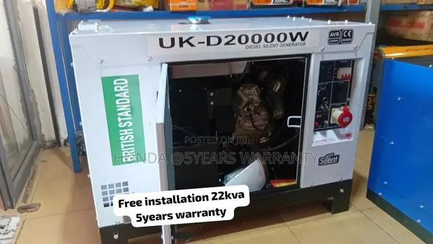 Perkins 22kVA Silent Generator – Reliable Power Anytime 22kva · Photo 1