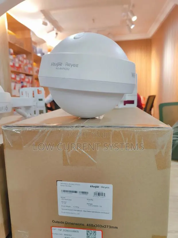 Ruijie Ax3000 300m+ Access Point Wifi6 Outdoor Omnidirectional Hotspot · Photo 1