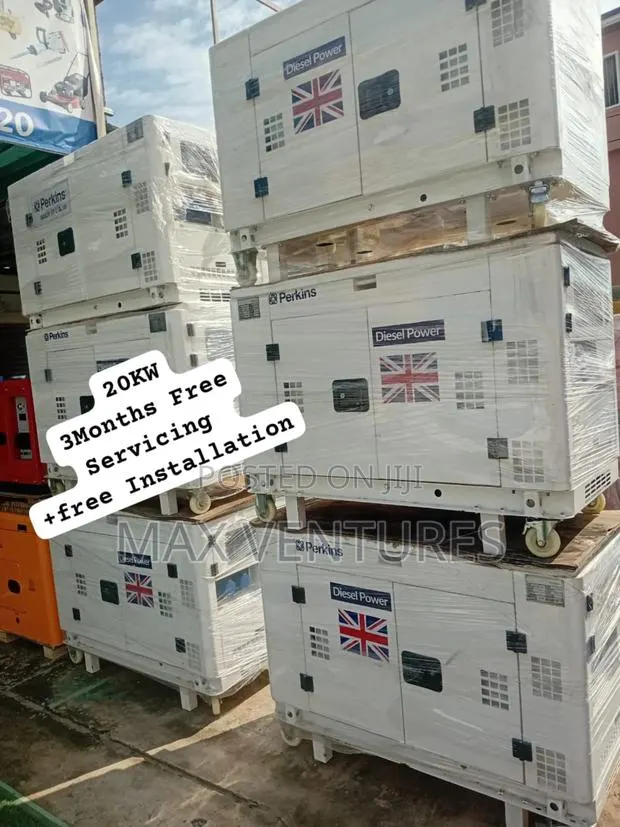Perkins 20kva Diesel Silent Generator Power Clean · Photo 1