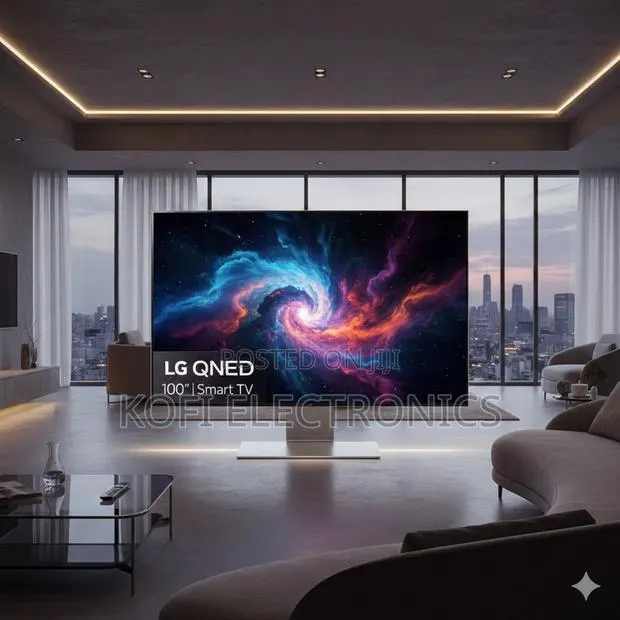 Lg 100” Qned86 Smart Television Stadium-Size Home Cinema · Photo 1