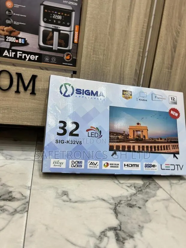 Original Bright Screen Led Hd 32 Inch Sigma (Sig-K32v6) Best Tv · Photo 1
