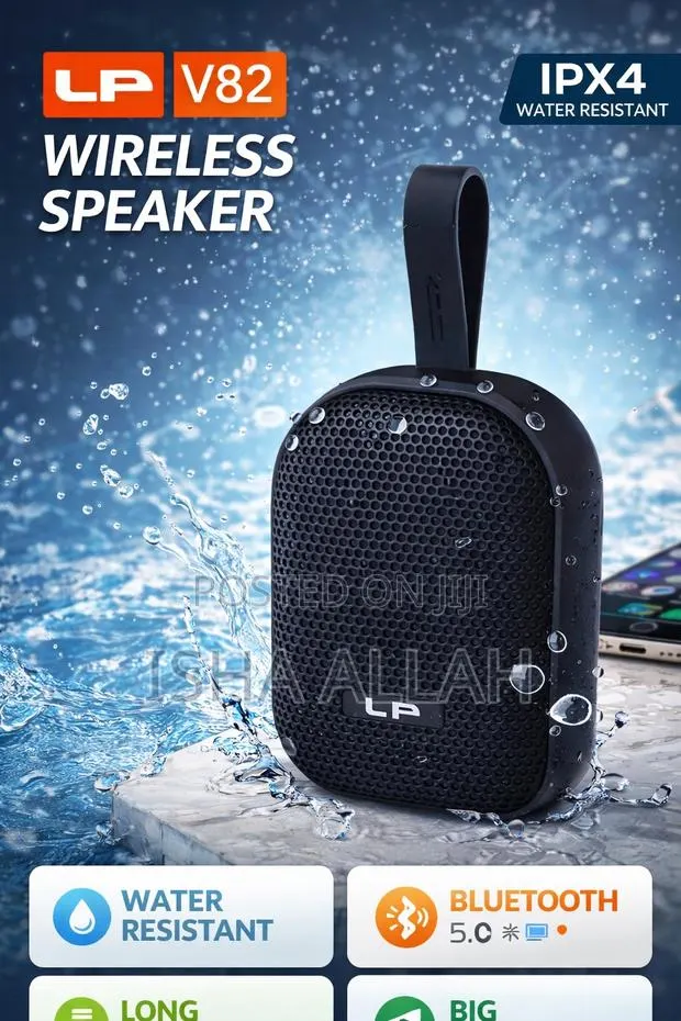 Small Speaker, Good Sound! – Lp V82 Wireless Speaker · Photo 1