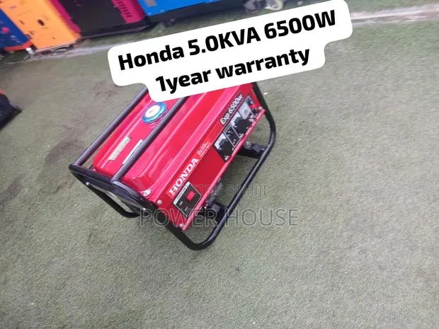 Honda 6500W Petrol Power Generator – Heavy Duty, Reliable & Built · Photo 1