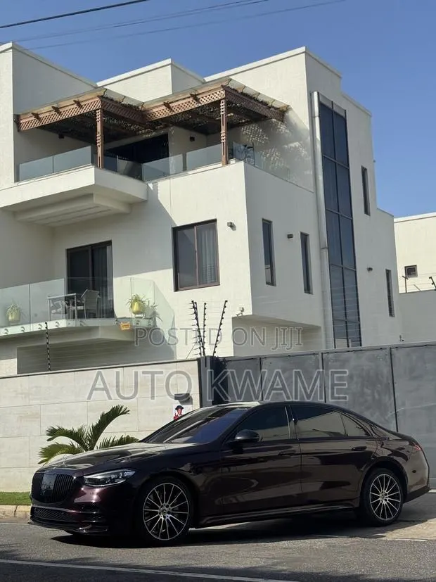 Mercedes-Benz S-Class S 580 4MATIC 2021 Burgundy · Photo 1