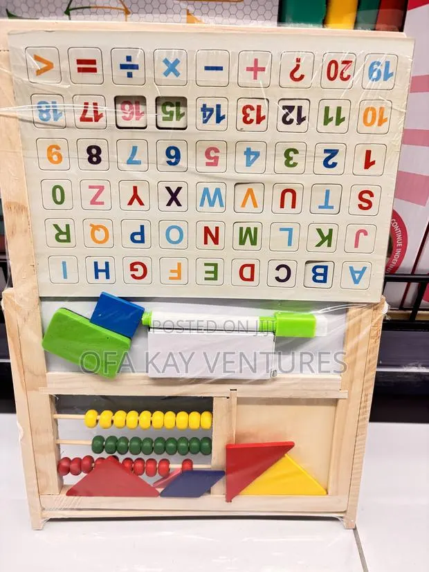 Kids Marker With Abacus and Alphabet