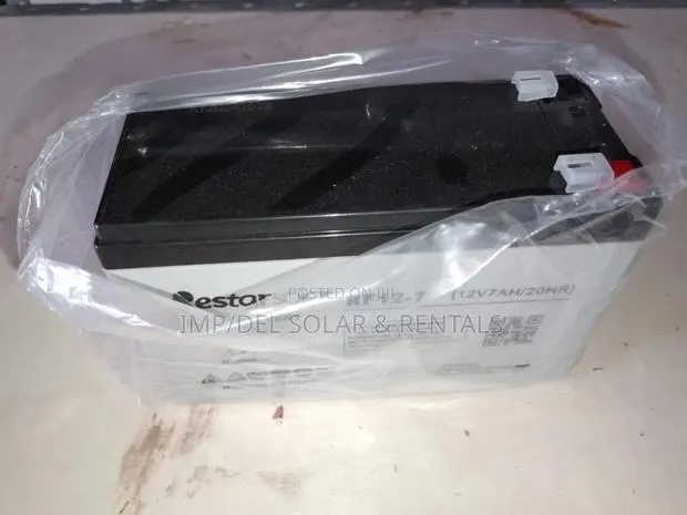 12v 7ah Gel Solar Battery, Motorcycle, Ups, Energizer System Battery · Photo 1