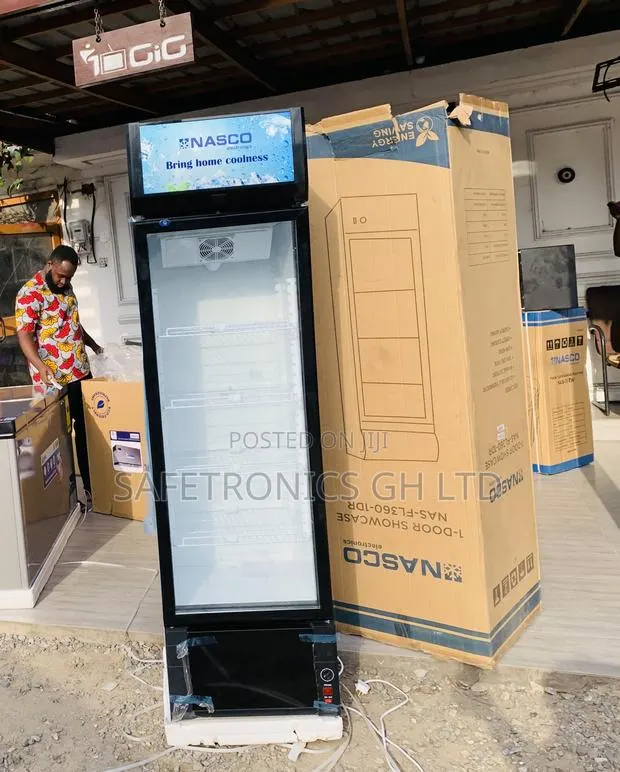 Show-Case-Max Nasco 298 Liters Nas-Fl360-1dr Fridge · Photo 1