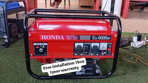 Honda 7kva Petrol Generator–Long Lasting Engine With Stable Power 7kva · Photo 1