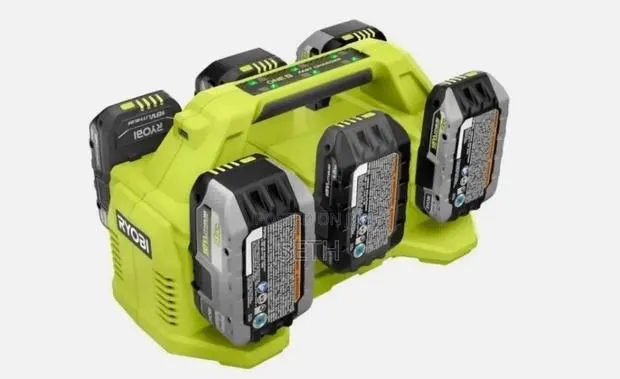 Ryobi ONE+ 18V 6-Port Fast Charger · Photo 1