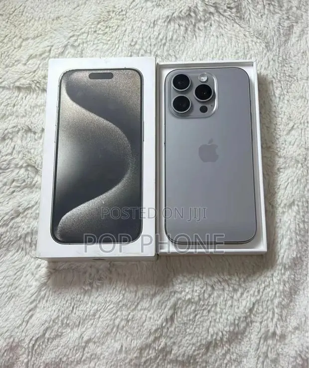 Apple iPhone 15 Pro Max 256 GB Silver · Photo 1