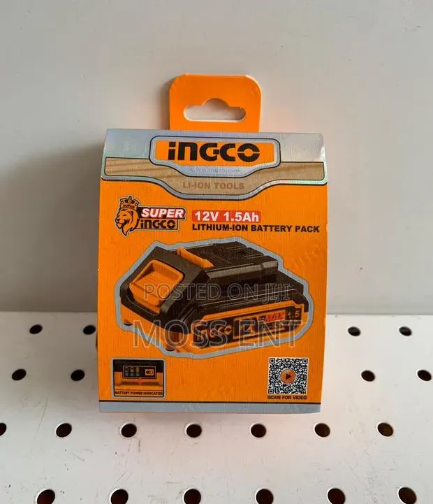 Ingco Lithium-Ion Battery Pack 12v 1.5ah - Fbli12151 · Photo 1