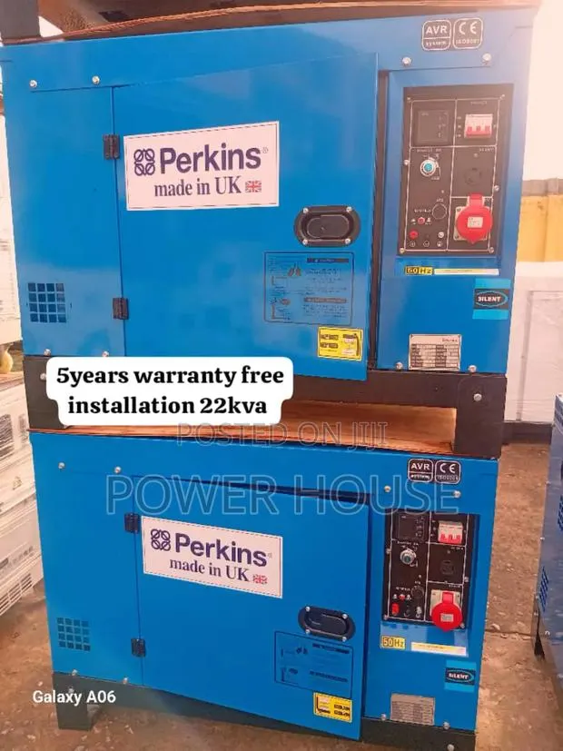 Beacon Titan Unit 22kva Generator Perkins 22kva Generator · Photo 1