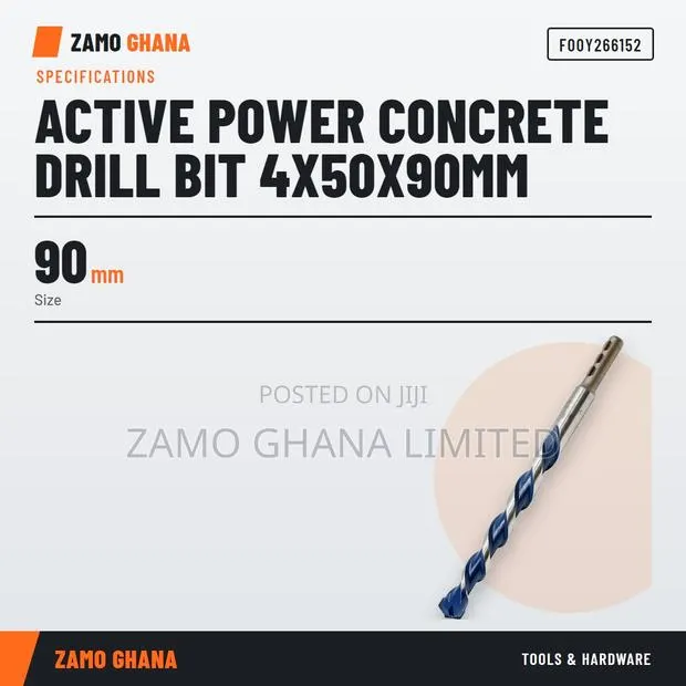 Active Power Concrete Drill Bit 4X50X90Mm - F00Y266152 · Photo 1