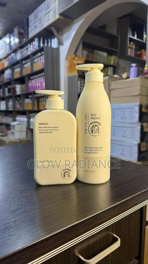 Midha Body Milk Lotion and Shower Bath · Photo 1