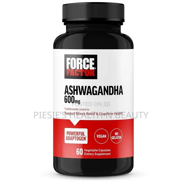 Force Factor Ashwagandha 600mg 60 Capsules · Photo 1