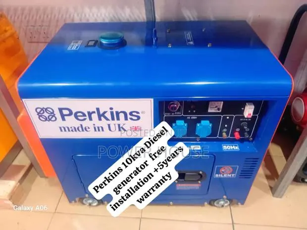 Power Boss Perkins Diesel Generator 10kva Silent · Photo 1