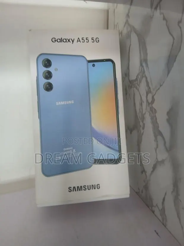 New Samsung Galaxy A55 256 GB Blue · Photo 1