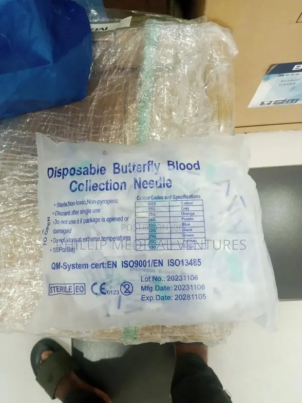 Disposable Butterfly Needle (21g) · Photo 1