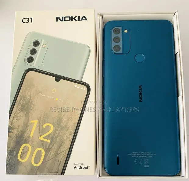 New Nokia C31 128 GB Blue