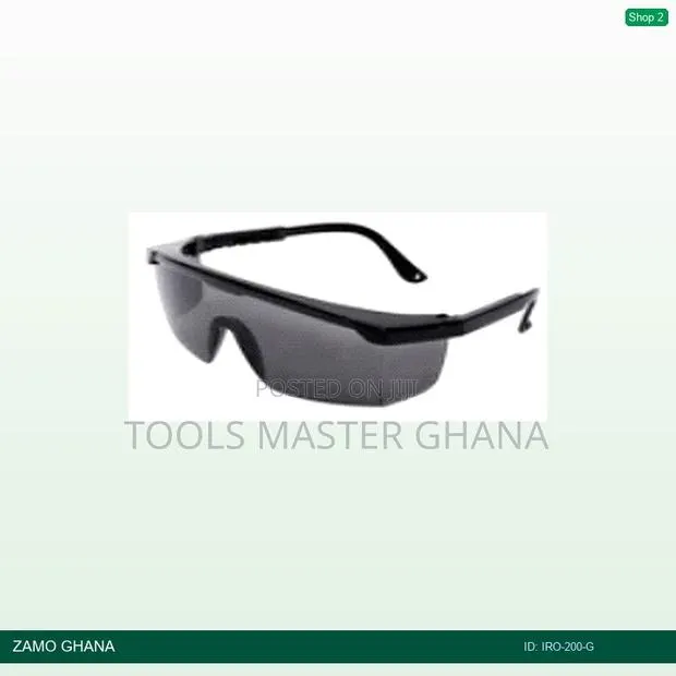 Irona Goggles Model 200 Dark - Iro-200-g · Photo 1