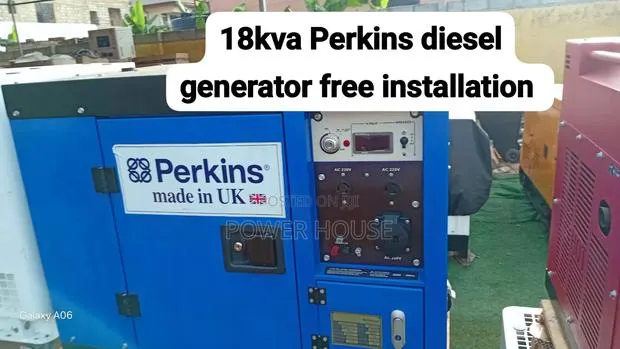 Perkins 18kVA Diesel Generator – Heavy-Duty Power You Can Trust · Photo 1