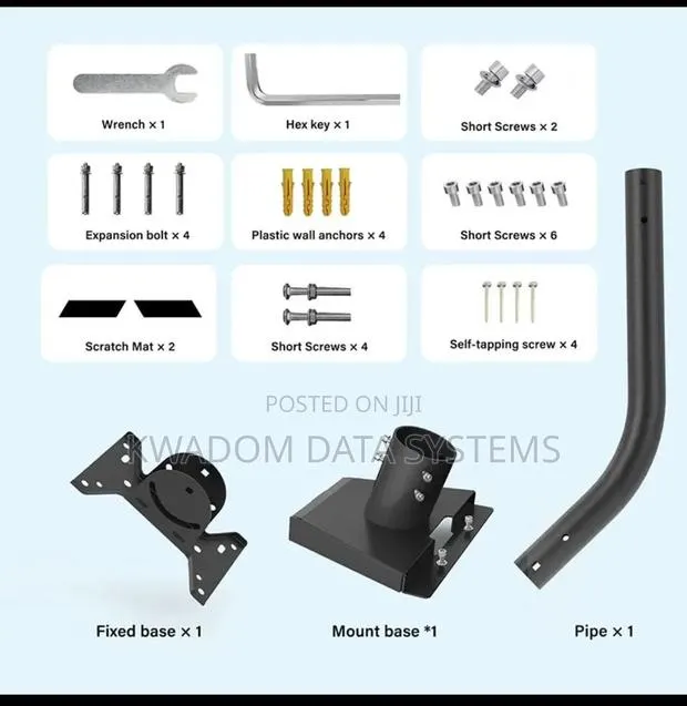 Starlink Gen 3 Mounting Kit Mount With Pipe Adapter · Photo 1