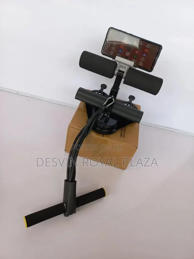 3 Suction Sit Up Bar With Phone Holder · Photo 1