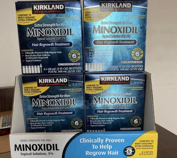 Kirkland Minoxidil Full Box (6 Bottles) - Undiluted · Photo 1