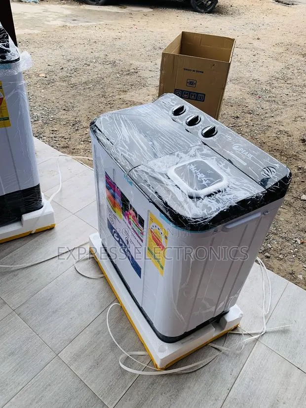 High Quality White Pearl 7kg Twitub Semi Auto Washing Machine PWM-70TT · Photo 1