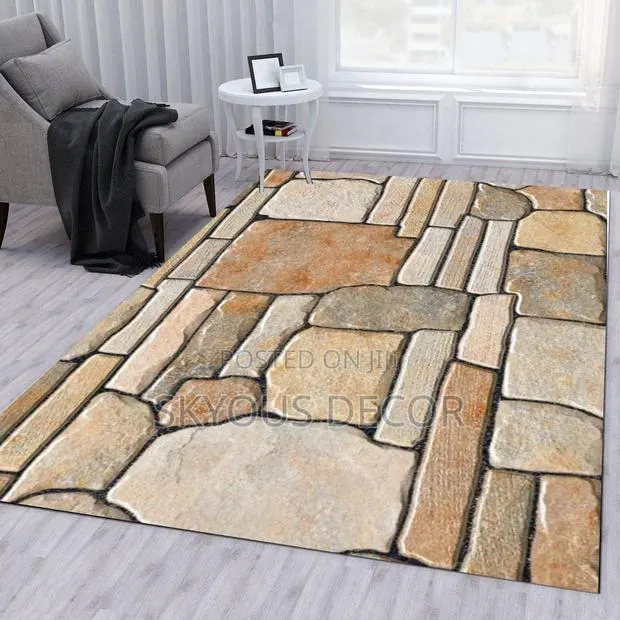 3d Stone Designed Carpet · Photo 1