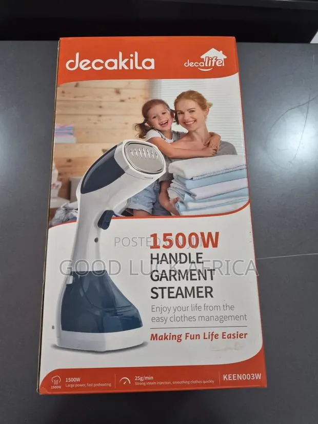Decakila 1500W Handheld Garment Steamer · Photo 1