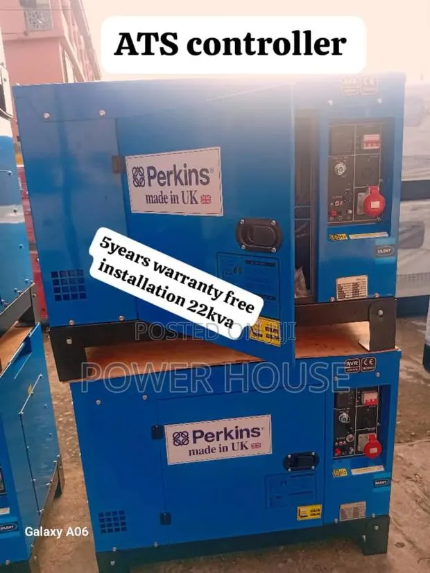 Tycoon Quantum 22kva Perkins Diesel Generator 22kvaa · Photo 1