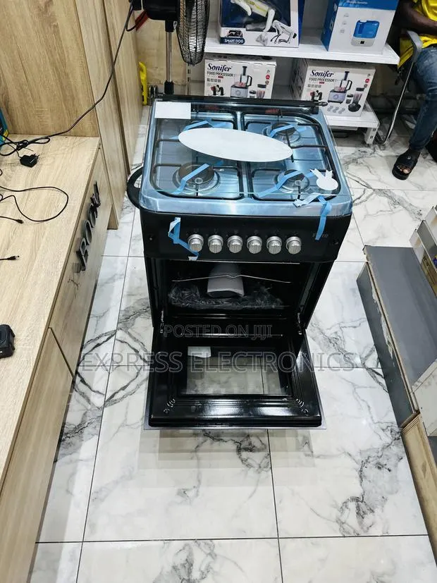 Zealous Sleek Midea Gas Cooker Oven 4b 50/50 · Photo 1