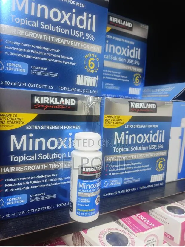 Kirkland Minoxidil 5% Extra Strength, Hair, Beard Growth 60ml · Photo 1