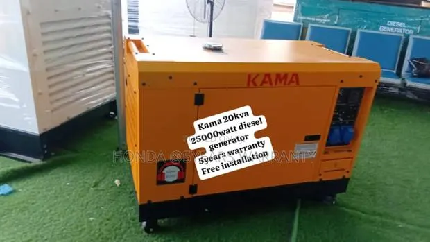 20kva Kama 25000watt Diesel Generator Silent Kama 20kva · Photo 1