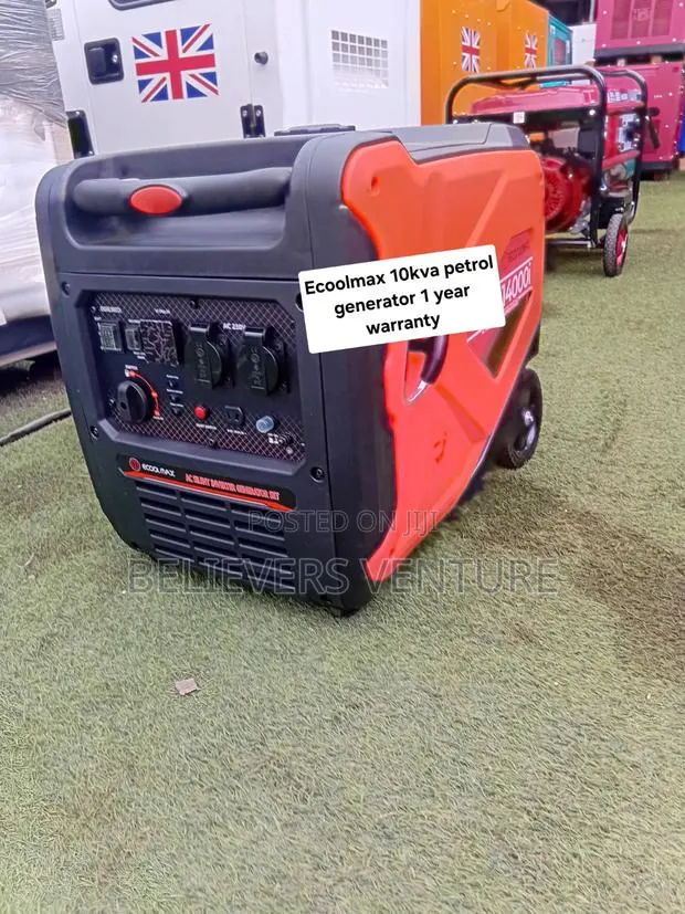 Ecoolmax 10kVA Generator – Powerful Petrol Energy Solution · Photo 1
