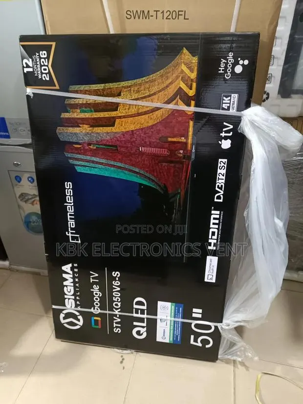 Sigma 50" Qled Smart Satellite Ultra High Led TV · Photo 1
