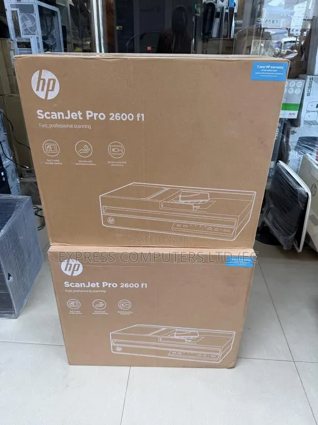 HP ScanJet Pro 2600 F1White,Fast 2-Sided Scanning Auto Document Feeder · Photo 1