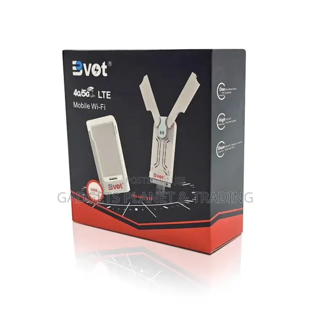 Bvot 4g / 5g Universal Mobile Wifi Modem With 3000mah Powerbank - U30 · Photo 1