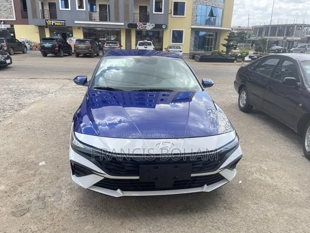 Hyundai Elantra Limited 2024 Blue · Photo 1