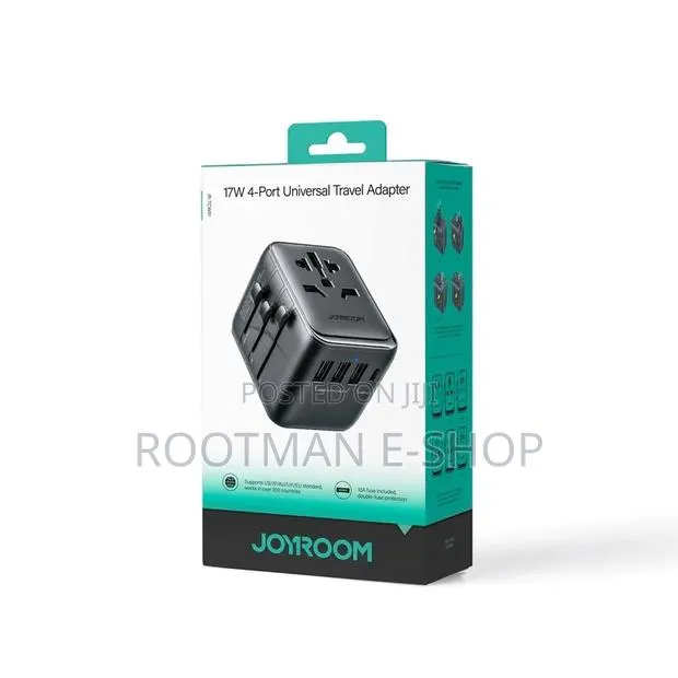 Joyroom 17w 4 in 1 Universal Travel Adapter · Photo 1