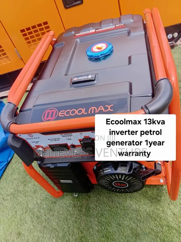 Ecoolmax 13kVA Petrol Inverter Generator – Quality Power You Can Trust · Photo 1