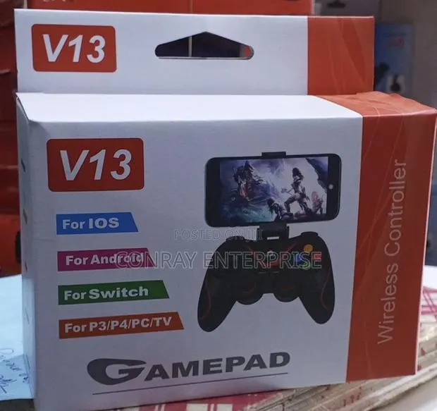 Wireless Controller With Phone Holder. · Photo 1