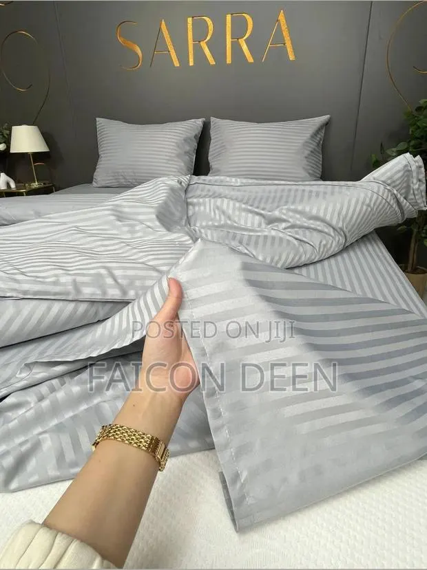 Experience True Cotton Quality(2 Pure Cotton Hotel Sheet ,4 Pilow Case · Photo 1