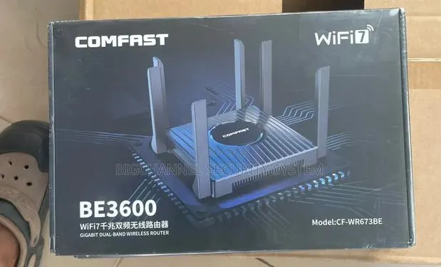 Comfast Be3600 Wifi 7 Gigabit Dual Band Wireless Router · Photo 1
