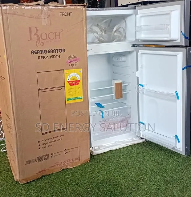 Roch Rfr135dt 112l Double Door Refrigerator – Fast Cooling.112l · Photo 1