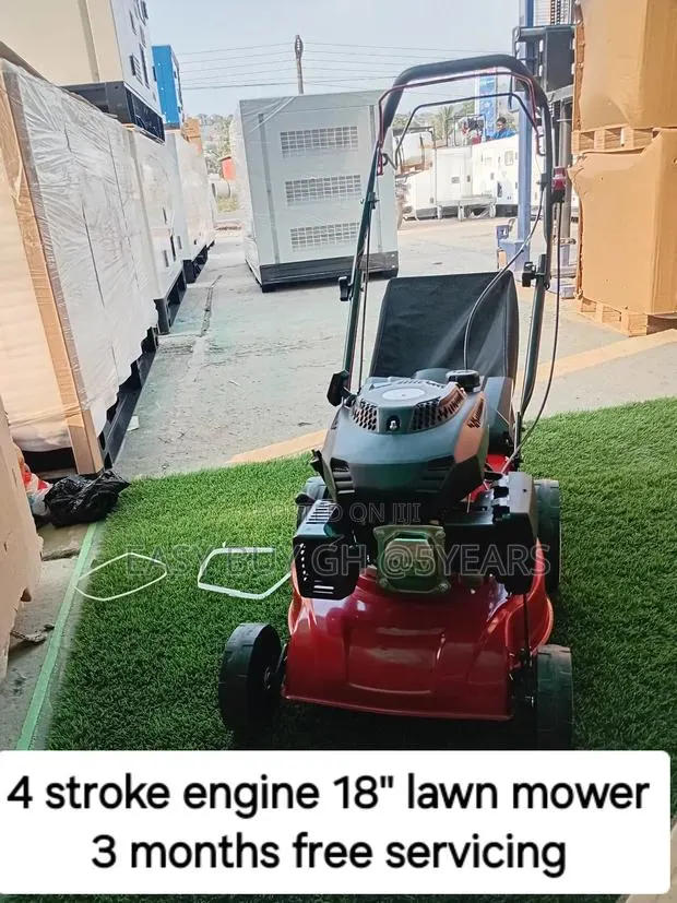 Hand Push 4 Stroke Engine 18 Inch Lawn Mower · Photo 1