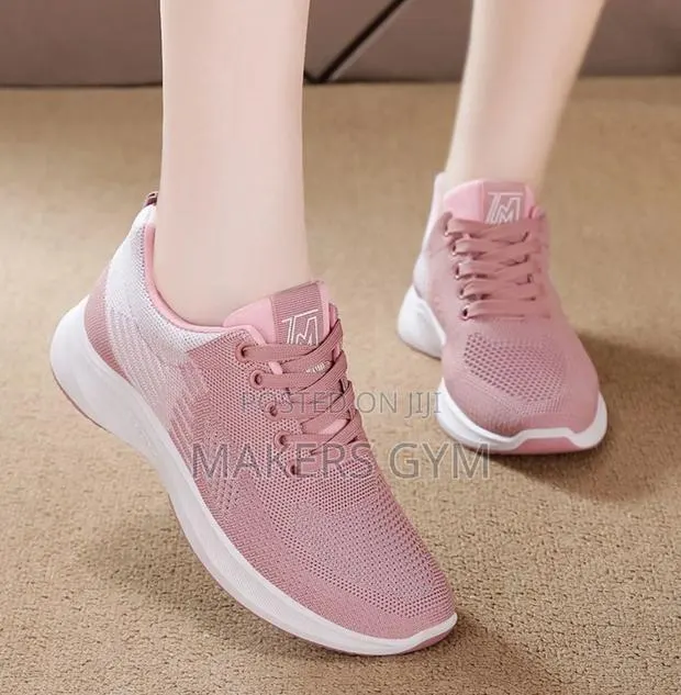 Women’S Lightweight Mesh Running Shoes (Size 37 38 39 400 41 (Pink) · Photo 1