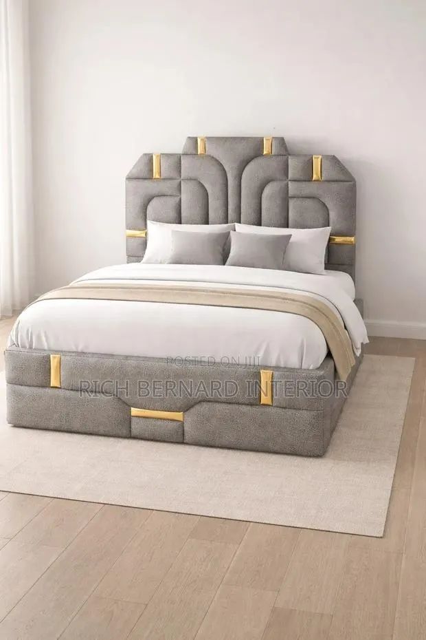 Modern Elegant Double Bed Frame · Photo 1