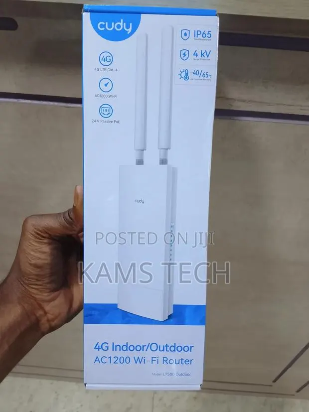 Cudy (Lt500) 4g Indoor/Outdoor Ac1200 Wifi Router · Photo 1